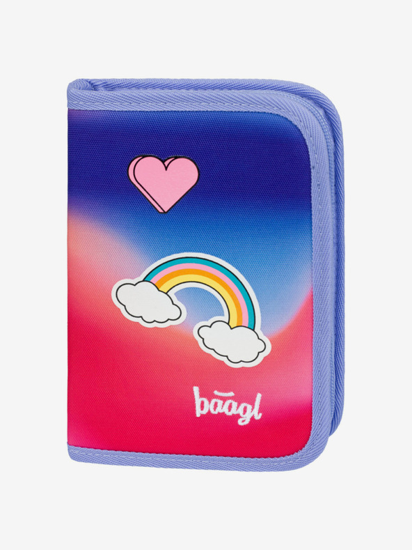 BAAGL  Red 3 SET Airy Hippie: ruksak, pernica, torba Baagl