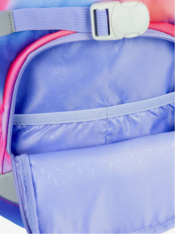 BAAGL  Red 3 SET Airy Hippie: ruksak, pernica, torba Baagl