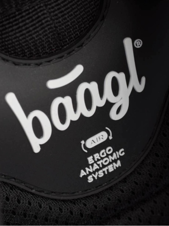 BAAGL  Pink školski ruksak Cubic Abstract Baagl