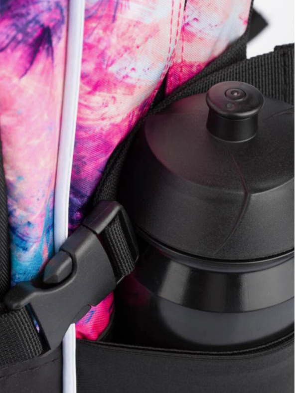 BAAGL  Pink školski ruksak Cubic Abstract Baagl