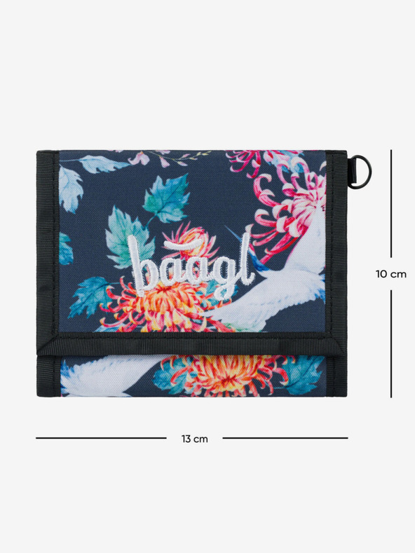 BAAGL  Zeleni novčanik Baagl Birds