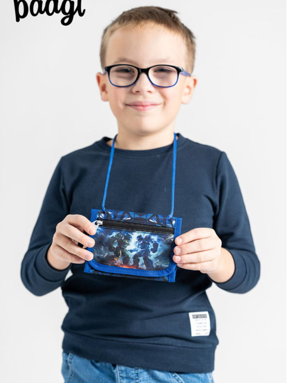 BAAGL  Crni Baagl Roboti novčanik oko vrata