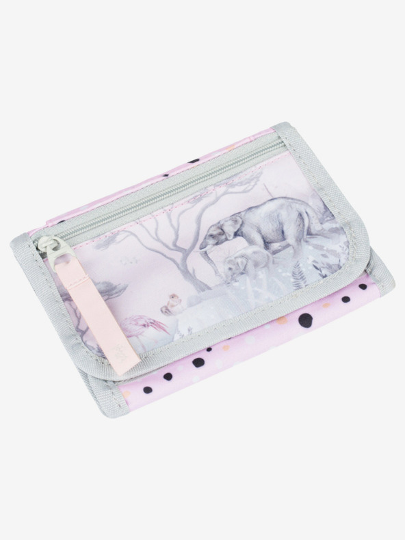 BAAGL  Ružičasti Baagl Safari novčanik oko vrata