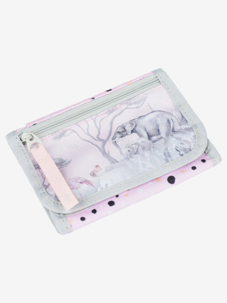 BAAGL  Ružičasti Baagl Safari novčanik oko vrata