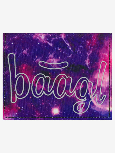BAAGL  Baagl Galaxy ljubičasti studentski novčanik