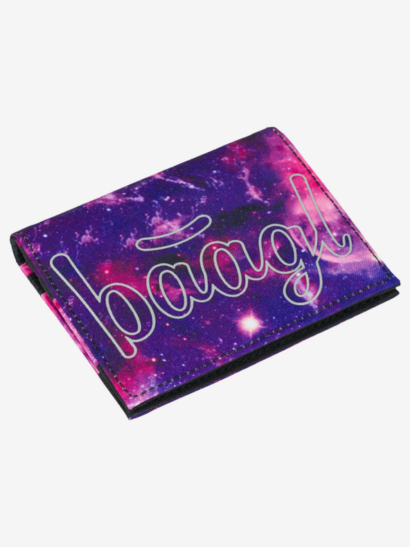 BAAGL  Baagl Galaxy ljubičasti studentski novčanik