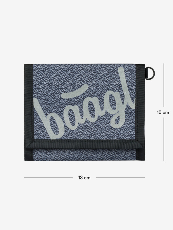 BAAGL  Sivi novčanik Baagl Melange