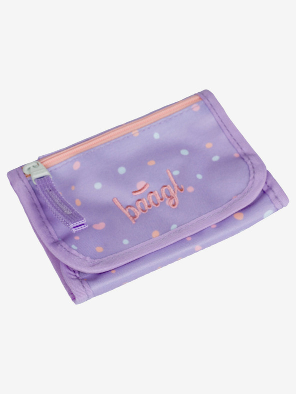 BAAGL  Ljubičasti novčanik s vratom Baagl Pets