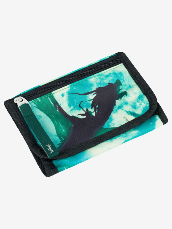 BAAGL  Zeleni Baagl novčanik sa zmajevim vratom