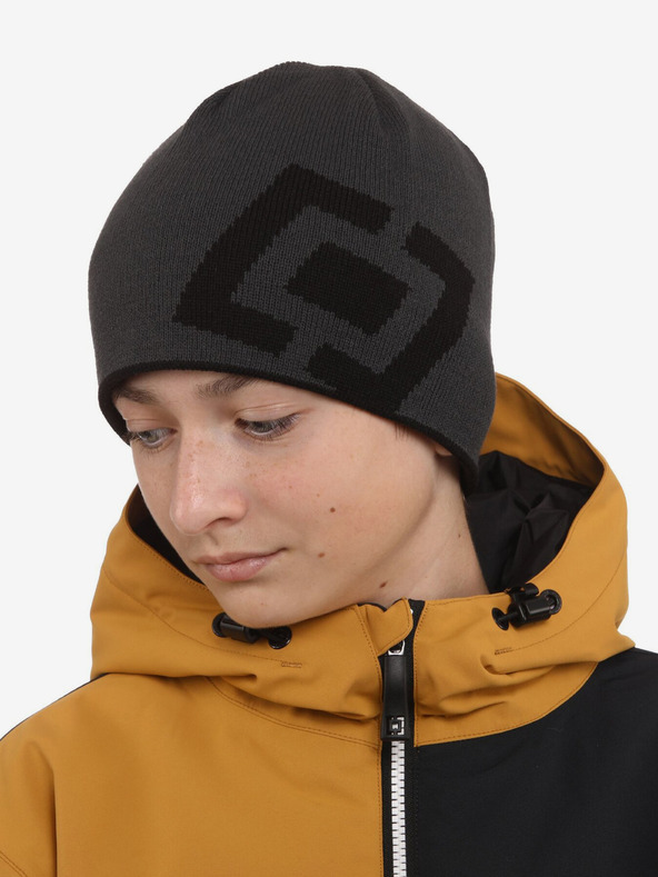 Horsefeathers Dječja kapa Fuse - crna HORSEFEATHERS