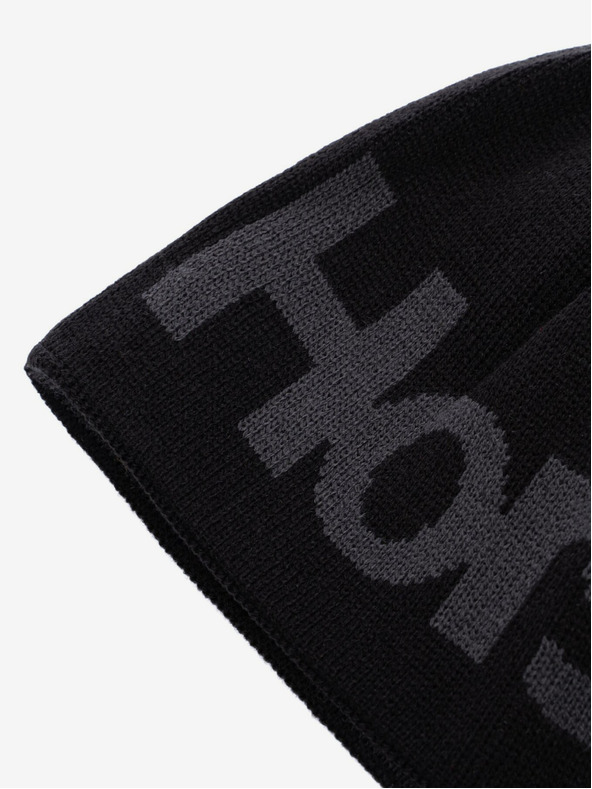 Horsefeathers Dječja kapa Fuse - crna HORSEFEATHERS