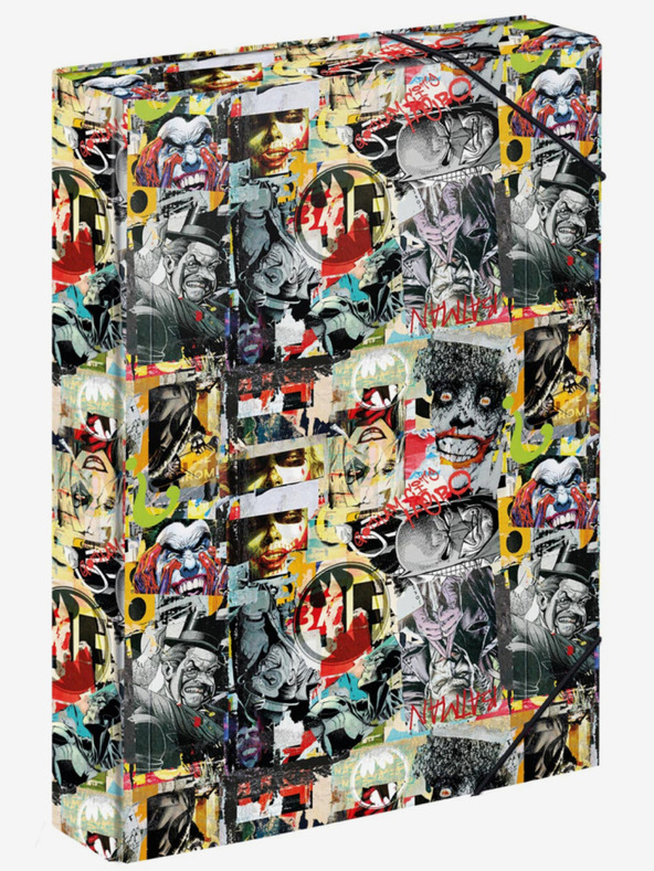 BAAGL  Crne ploče za školske bilježnice A4 Jumbo Batman Comics Baagl