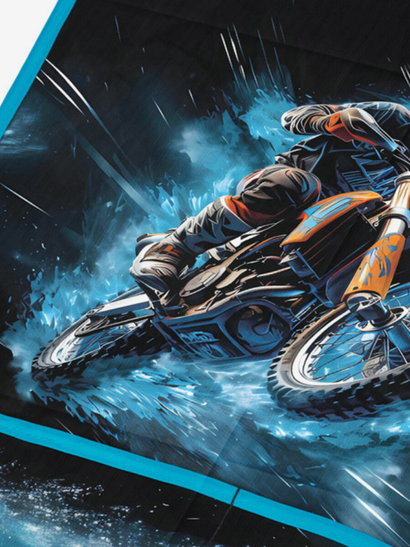 BAAGL  Plava dječja pregača motocikl Baagl