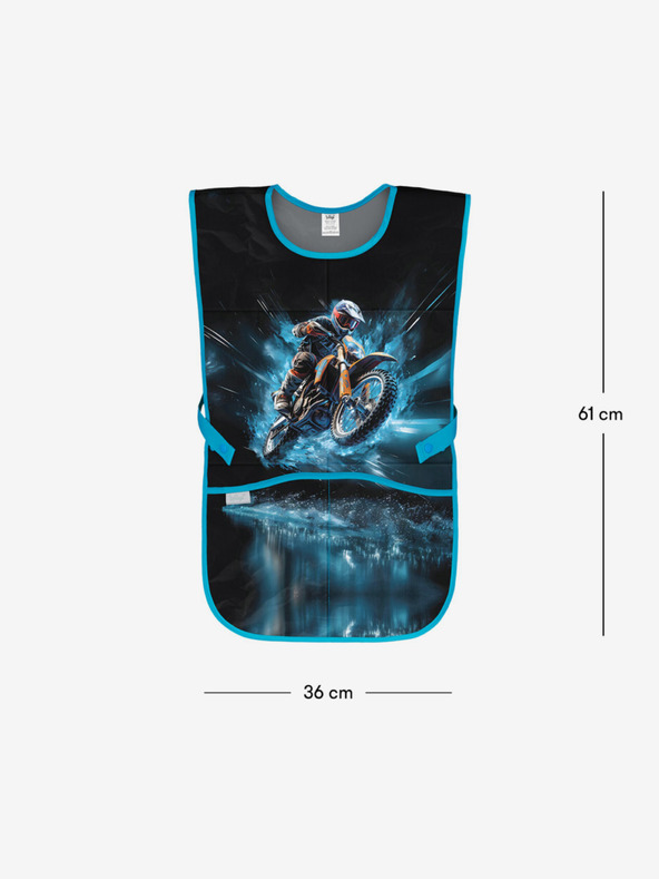 BAAGL  Plava dječja pregača motocikl Baagl