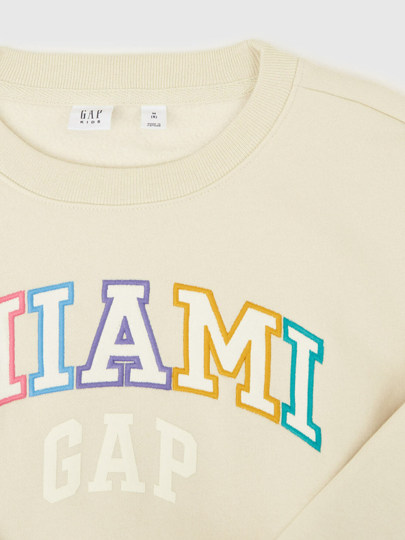 GAP Dječja oversize majica s logom GAP