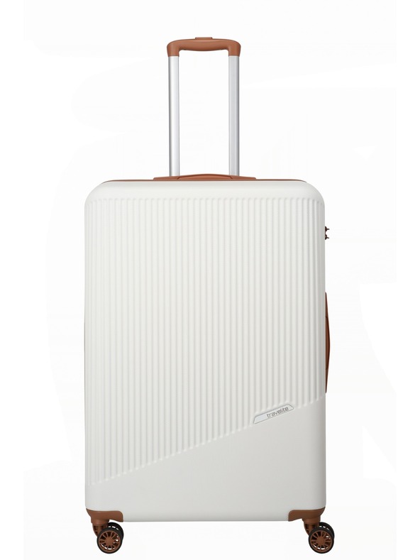 Travelite Putni kovčeg Travelite Bali L White/Cognac