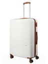 Travelite Putni kovčeg Travelite Bali L White/Cognac