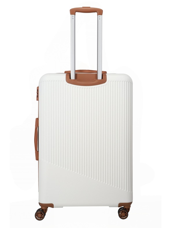 Travelite Putni kovčeg Travelite Bali L White/Cognac