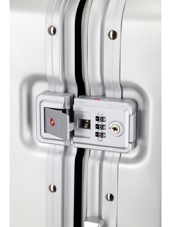 Travelite Travelite Next 2.0 L Srebrni kofer