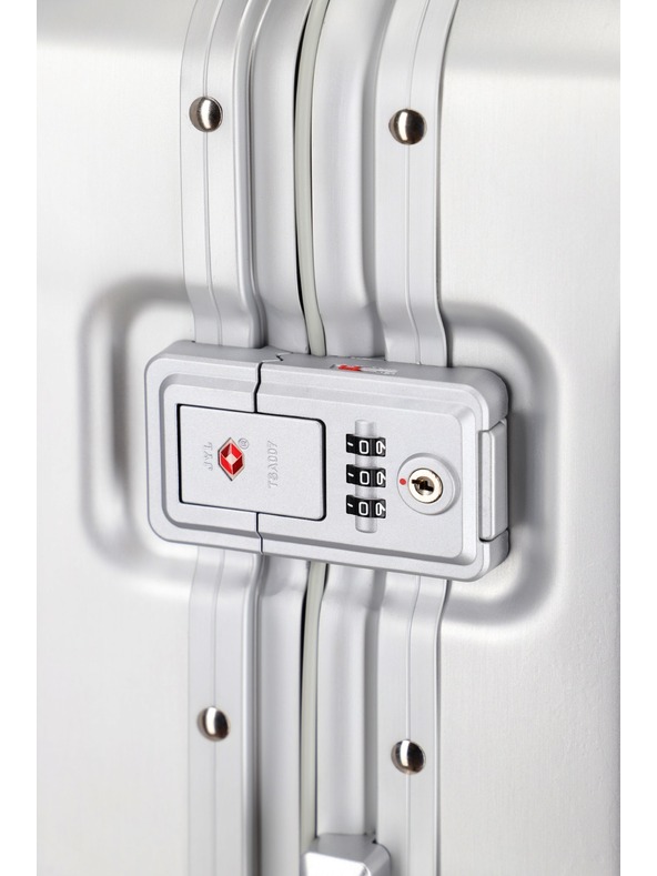 Travelite Travelite Next 2.0 L Srebrni kofer