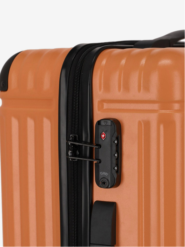 Travelite Narančasti putni kovčeg Travelite Cruise 4w L Coral