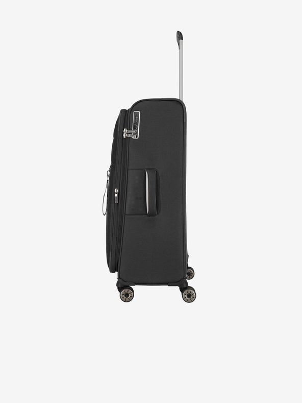 Travelite Crni putni kofer Travelite Miigo 4w L Black