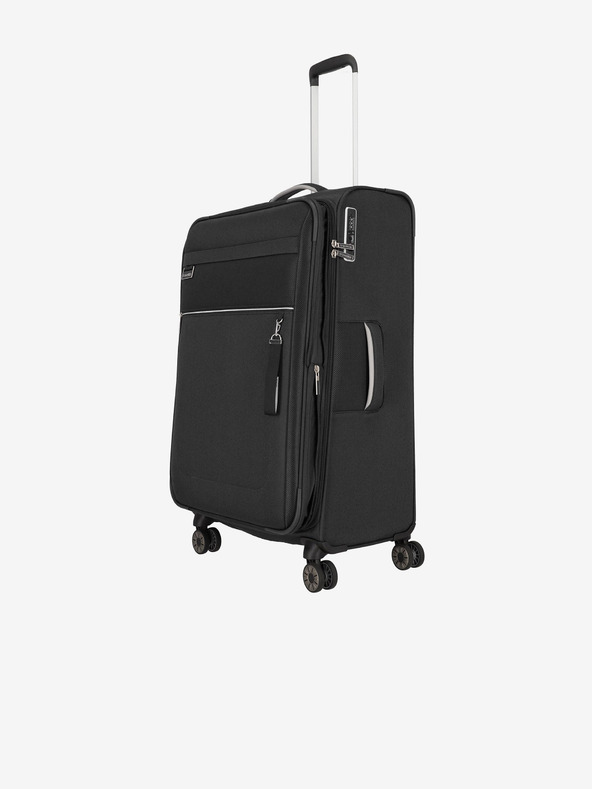 Travelite Crni putni kofer Travelite Miigo 4w L Black