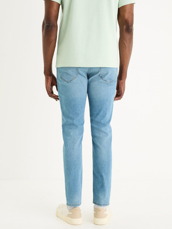 Celio Svijetloplave muške uske traperice Celio Foslim