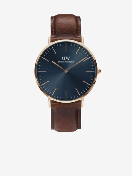 Daniel Wellington Tamnosmeđi muški kožni sat Daniel Wellington CLASSIC