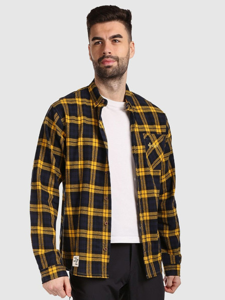 Kilpi Muška sportska flanelska majica Kilpi FLANNY-M Žuta