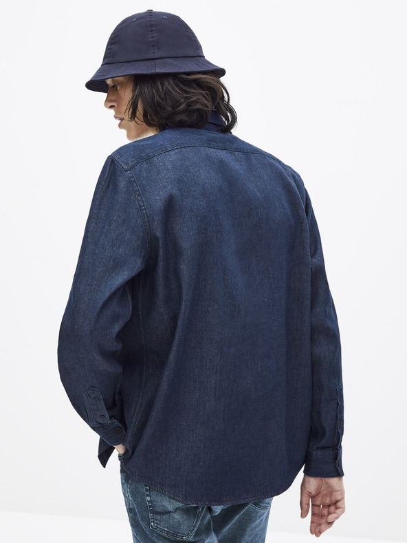 Celio Celio Sawork tamnoplava traper košulja