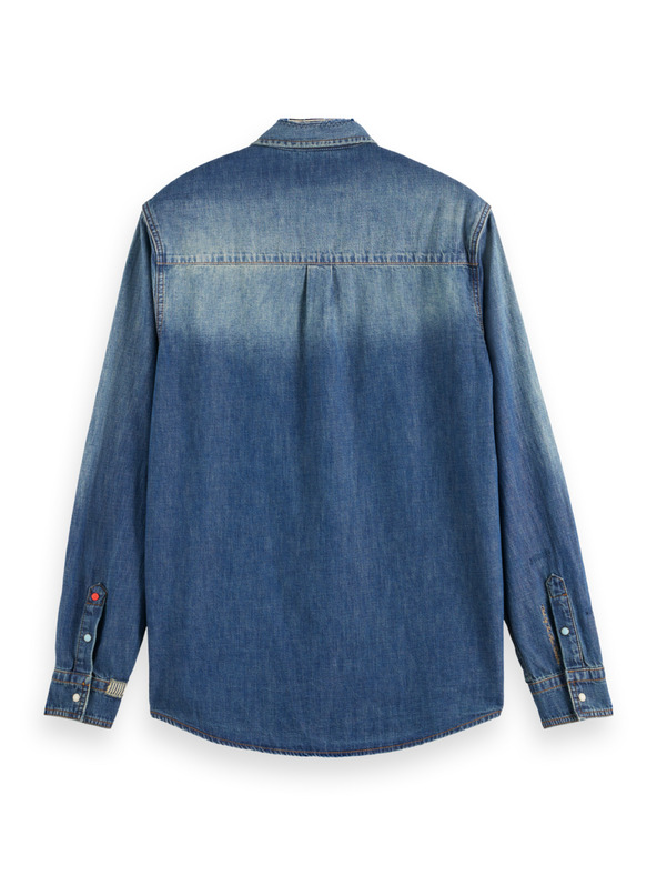 Scotch & Soda Scotch & Soda Workwear Plava muška traper košulja