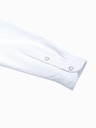 Ombre Clothing Muška košulja dugih rukava K542 - bijela