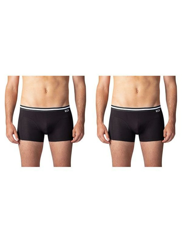 Bellinda Pakiranje od dva komada pamučnih bokserica - crne