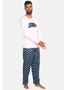 Styx Muška pidžama Styx na točkice