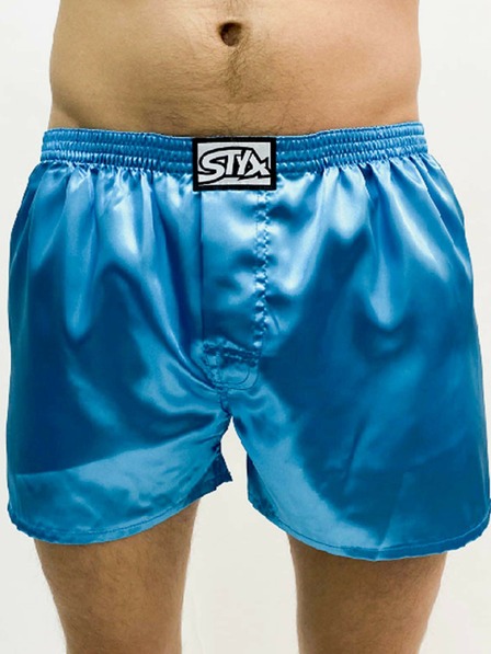 Styx Muške kratke hlače Styx classic rubber saten blue