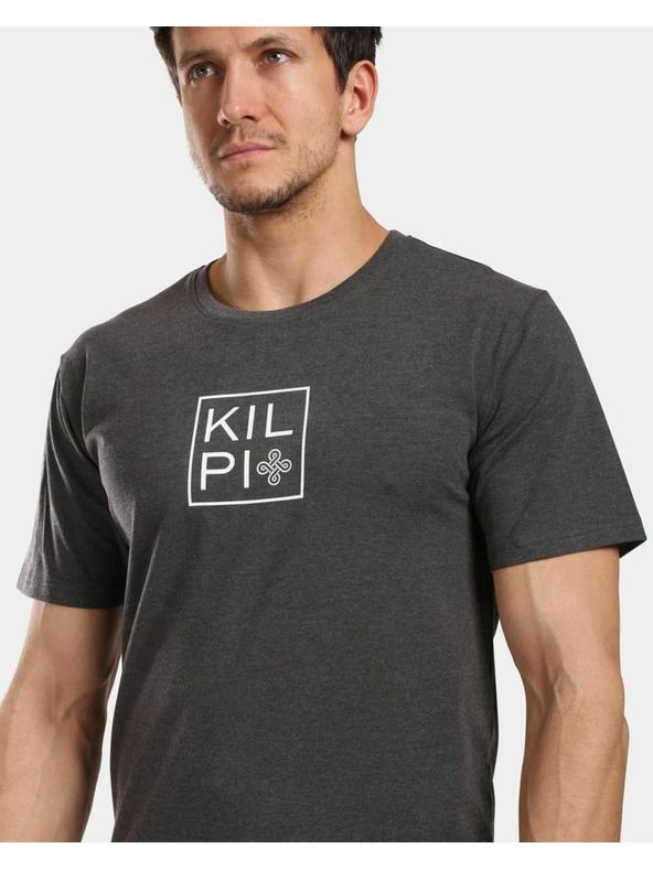 Kilpi Muška pamučna majica Kilpi VIBE-M Tamno siva