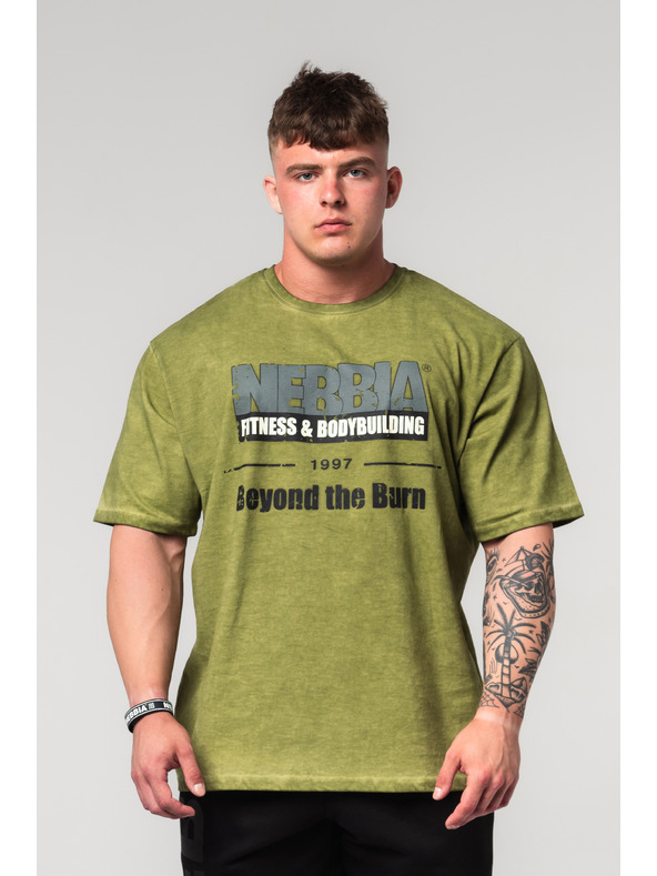 Nebbia Isprana oversized majica kratkih rukava HERITAGE 355 Nebbia