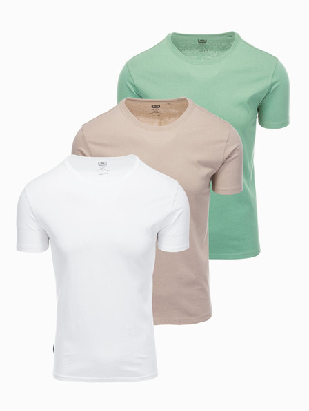 Ombre Clothing Muška majica bez printa - mix 3 kom Z29 Ombre Clothing