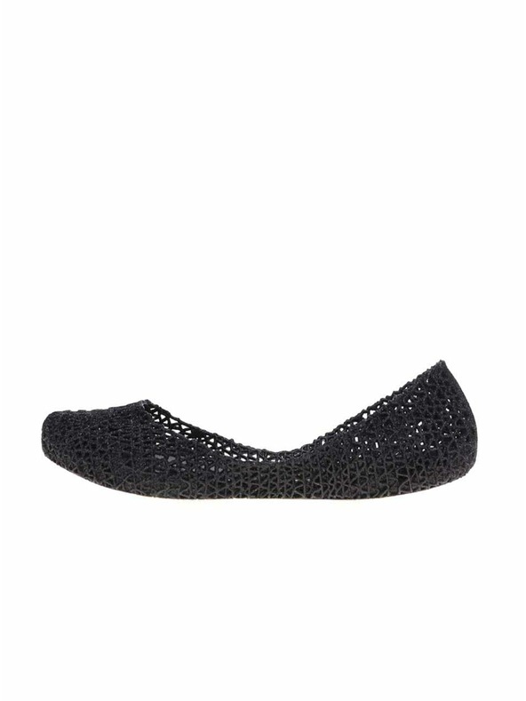 Melissa Crne svjetlucave balerinke Melissa Campana Papel