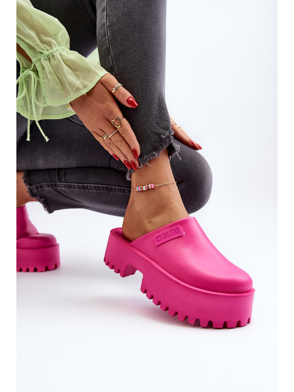 BIG STAR SHOES Ženske japanke na masivnom potplatu Big Star