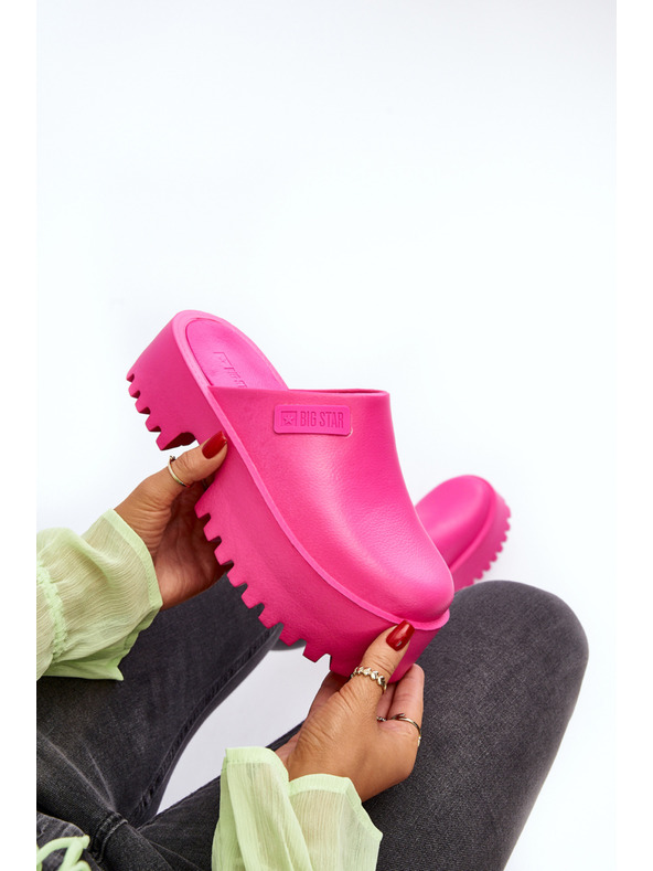 BIG STAR SHOES Ženske japanke na masivnom potplatu Big Star