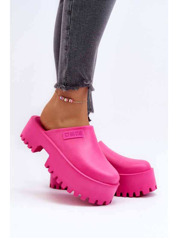 BIG STAR SHOES Ženske japanke na masivnom potplatu Big Star