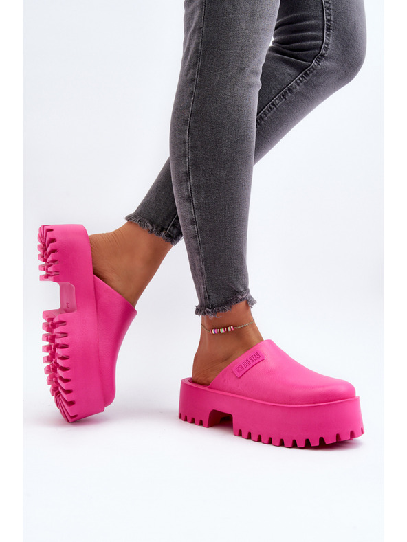 BIG STAR SHOES Ženske japanke na masivnom potplatu Big Star