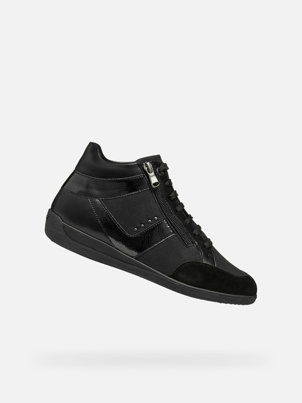 Geox Crne ženske tenisice Myria