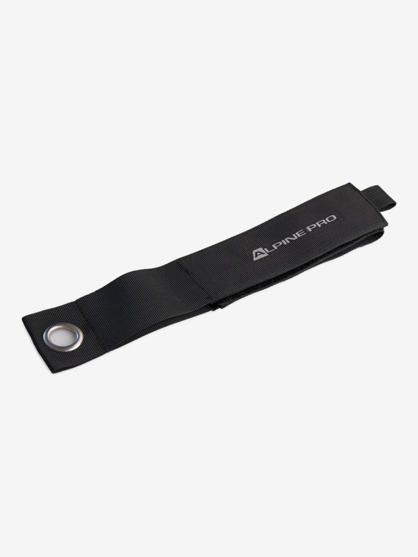 ALPINE PRO Velcro držač 6 kom ALPINE PRO LOOPO crni