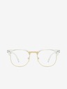 VEYREY VeyRey Blue Light Blocking Glasses Oval Sigrid Clear