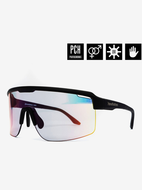 Horsefeathers Scorpio fotokromatske naočale - mat crna/zrcalno crvena KONJSKA PERJA