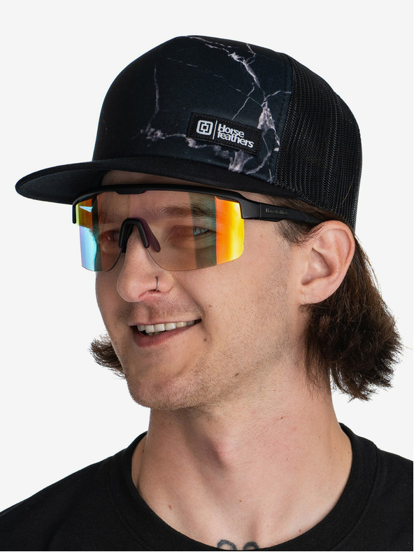 Horsefeathers Scorpio fotokromatske naočale - mat crna/zrcalno crvena KONJSKA PERJA