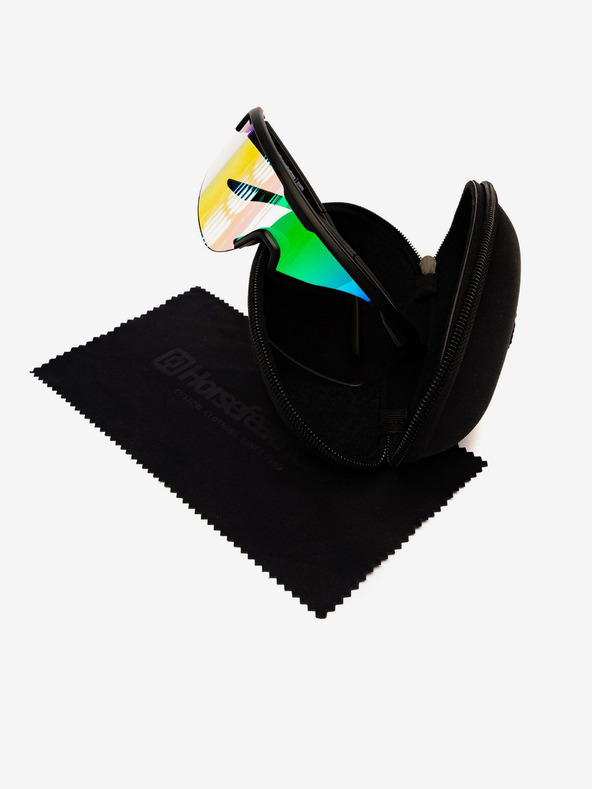Horsefeathers Scorpio fotokromatske naočale - mat crna/zrcalno crvena KONJSKA PERJA